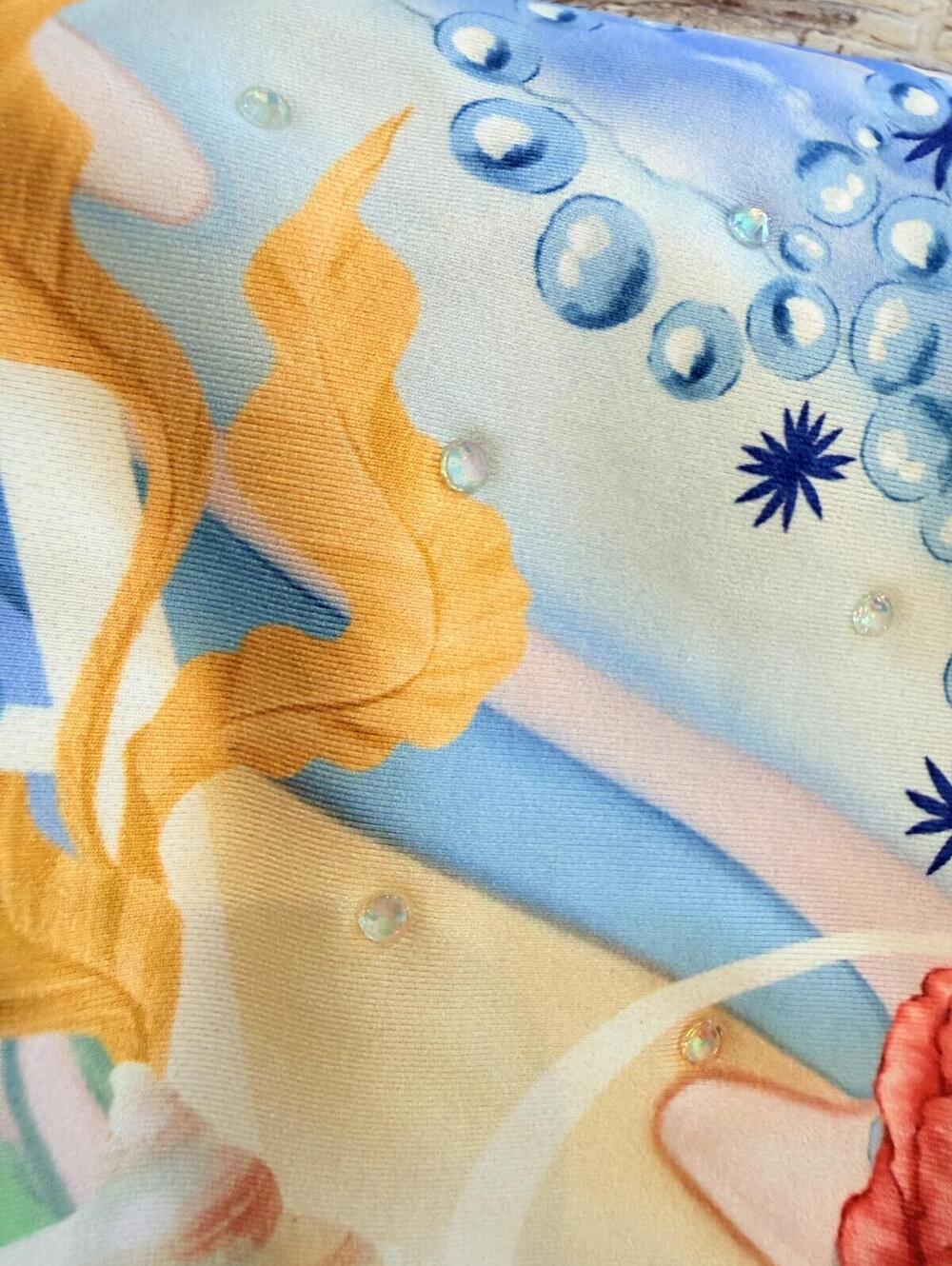 Agua Bendita Crystal Rocio Navarro Bikini Bottom NWT - Picture 6 of 7
